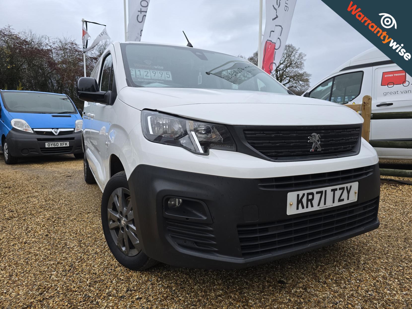 Peugeot Partner 1.5 BlueHDi 950 Asphalt Premium Long Panel Van 6dr Diesel EAT8 LWB Euro 6 (s/s) (130 bhp)