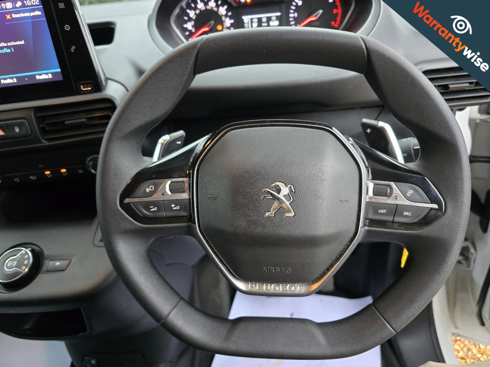 Peugeot Partner 1.5 BlueHDi 950 Asphalt Premium Long Panel Van 6dr Diesel EAT8 LWB Euro 6 (s/s) (130 bhp)