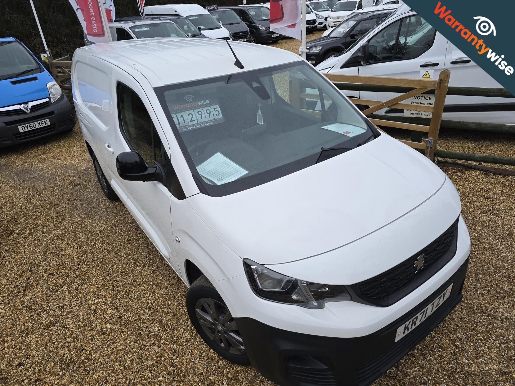 Peugeot Partner 1.5 BlueHDi 950 Asphalt Premium Long Panel Van 6dr Diesel EAT8 LWB Euro 6 (s/s) (130 bhp)