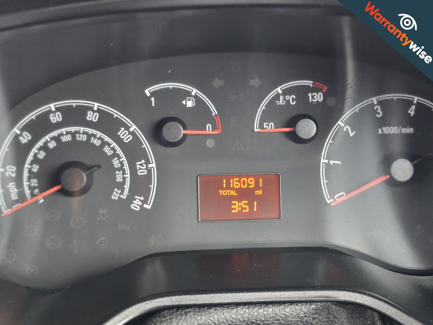 Vauxhall Combo 1.3 CDTi 2000 Temperature Controlled 3dr Diesel Manual FWD L1 H1 (133 g/km, 94 bhp)