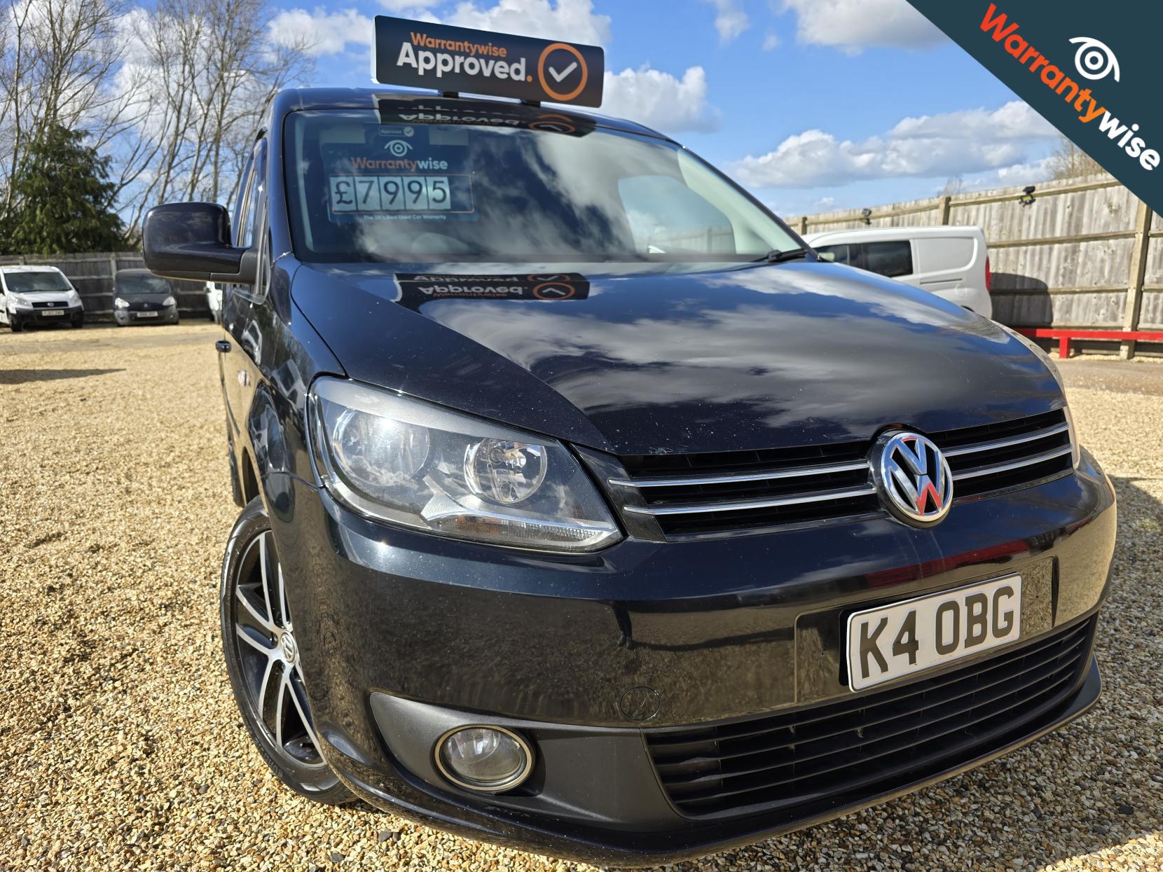 Volkswagen Caddy 1.6 TDI BlueMotion Tech C20 Black Edition Panel Van 4dr Diesel Manual L1 H1 (149 g/km, 101 bhp)