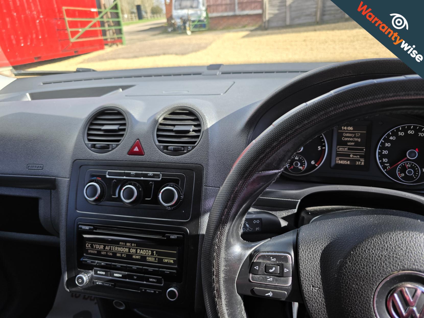 Volkswagen Caddy 1.6 TDI BlueMotion Tech C20 Black Edition Panel Van 4dr Diesel Manual L1 H1 (149 g/km, 101 bhp)