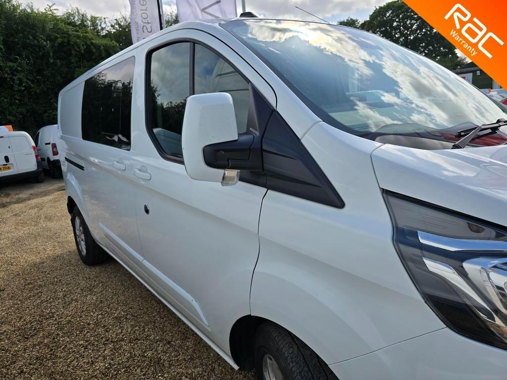 Ford Transit Custom 2.0 320 EcoBlue Limited Crew Van L2 H1 Euro 6 (s/s) 5dr (6 Seat)