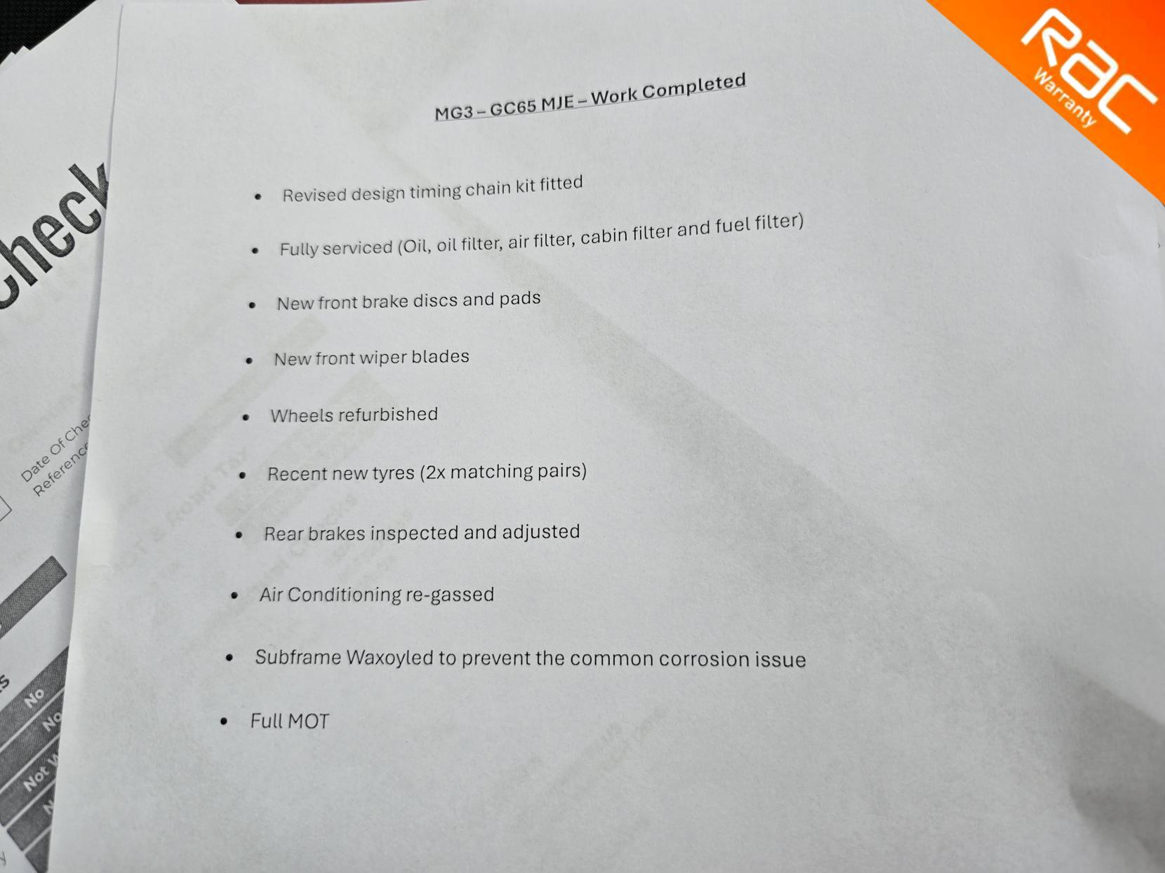 MG MG3 1.5 VTi-TECH 3Form Sport Hatchback 5dr Petrol Manual Euro 5 (106 ps)